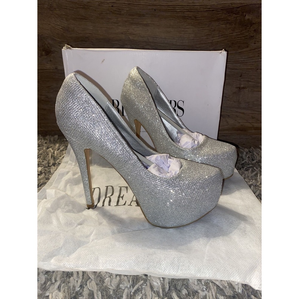 NIB DREAM PAIRS Women's Swan-30 High Heel Plaform Dress Pump Shoes, sz 6.5